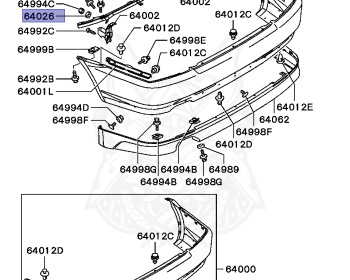 Mitsubishi - Lancer Evolution VI - CP9A - 1995 - SNGF2 - 4G63