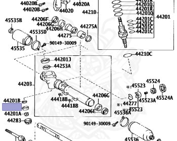 Genuine Celsior UCF31 Handling OEM parts supplied from Japan