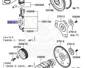Mitsubishi - Minica - H31A - 1995 - LKJE - 4A30