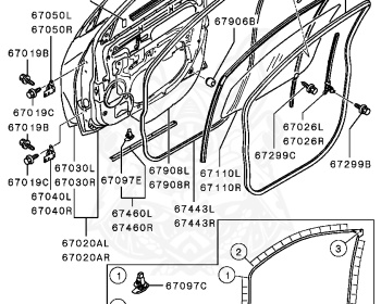 Mitsubishi - Outlander - CW5W - 2005 - XTXH - 4B12