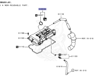 Mitsubishi - Mirage - A03A - 2015 - XTHX - 3A92