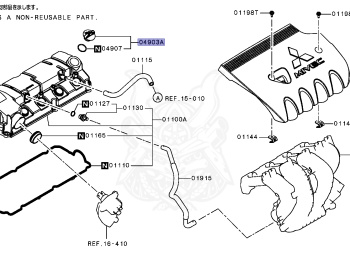 Mitsubishi - RVR - GA4W - 2011 - XTSXZ - 4J10