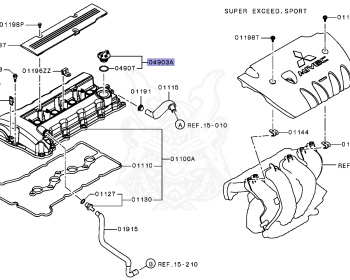 Mitsubishi - Galant Fortis - CY3A - 2014 - STXP - 4B10
