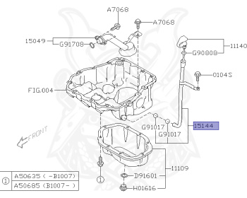 Subaru - Legacy B4 - BM9 - Jan-2010 - Dec-2013 - 25GTEYE - Sedan - 4W - 5-speed automatic transmission - Right hand - BD5