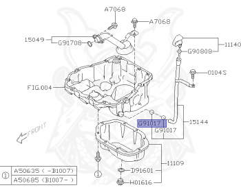 Subaru - Legacy B4 - BM9 - Jan-2010 - Dec-2013 - 25GTEYE - Sedan - 4W - 5-speed automatic transmission - Right hand - BD5