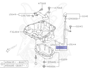 Subaru - Legacy Touring Wagon - BR9 - Jan-2009 - Dec-2012 - 25GTS - Wagon - 4W - 5-speed automatic transmission - Right hand - EJ255