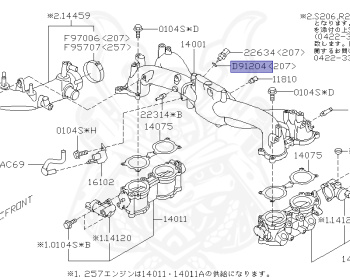 Subaru - Impreza WRX STI - GVB - Jan-2012 - ｽﾍﾟﾂｸC - Sedan - 4W - 6-speed manual transmission - Right hand - EJ207