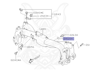 Subaru - Impreza Sports Wagon WRX - GGA - Jan-2002 - WRX - Wagon - 4W - 5-speed manual transmission - Right hand - EJ205