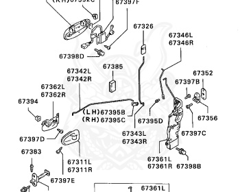 Mitsubishi - Lancer - CB2A - 1995 - PNUE - 4G15