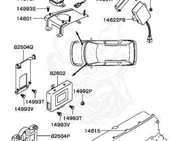 Mitsubishi - RVR - N28WG - 1995 - SRXT - 4D68