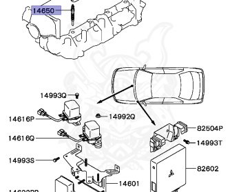 Mitsubishi - Mirage - CD7A - 1991 - PNHT - 4D65