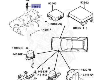 Mitsubishi - Lancer Wagon - C34V - 1990 - LNMG - 4D65