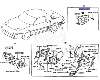Toyota - MR2 - SW20 - 1993 - GTGT-S TYPE - COUPE (STANDARD ROOF) - Manual - 3SGTE
