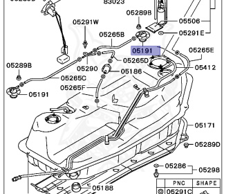 Mitsubishi - Delica - PD6W - 1995 - HSEUE5 - 6G72