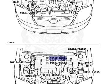 Toyota - Corolla - NZE121 - 2004 - Automatic - 1NZFE