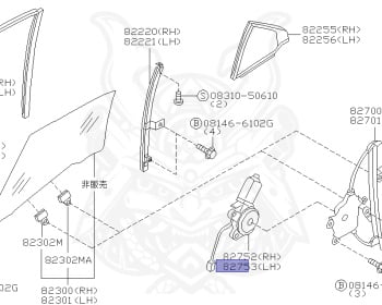 Nissan - Skyline - R34 25GT - ENR34 - 2000 - GT-V - 4 DOOR SEDAN(4S) - AUTOMATIC-FLOOR SHIFT(AT.F4) - Hi-Cas 2-Link (HI.2WD) - RB25DE