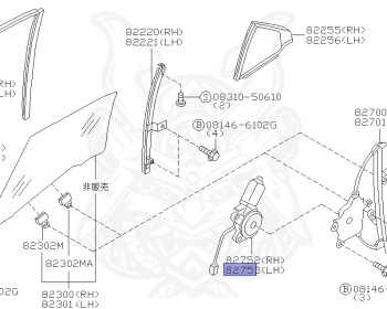 Nissan - Skyline - R34 25GT - ENR34 - 1999 - 25GT FOUR - 4 DOOR SEDAN(4S) - AUTOMATIC-FLOOR SHIFT(AT.F4) - High-performance 4-link drive (IRS.4WD) - RB25DE