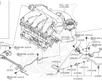 Nissan - Teana - J32 - 2009 - 250XL GRADE - SEDAN(SED) - 2 WHEEL DRIVE(2WD) - CVT(CVT) - VQ25DE