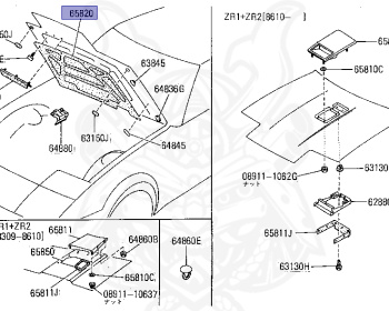 Nissan - Fairlady Z - Z31 - 1986 - ZR - AUTOMATIC TRANSMISSION(AT) - T-bar roof (KZ#) - VG30D