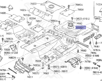Nissan - Fairlady Z - Z31 - 1984 - ZG - MANUAL TRANSMISSION(MT) - T-bar roof (KZ#) - VG20T