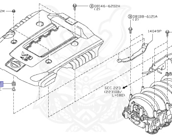 Nissan - Fuga - Y50 - 2005 - 450GT - SEDAN(S) - 2 WHEEL DRIVE(2WD) - AUTOMATIC TRANSMISSION(AT) - VK45DE