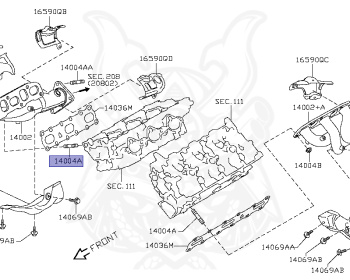 Nissan - Skyline - V36 - 2009 - 370GT TYPE SP - SEDAN(S) - 2-linked (2WD/STD) - 7 SPEED AUTOMATIC TRANS(7AT) - VQ37VHR