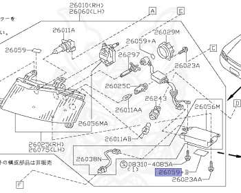 Nissan - Cedric/Gloria - Y34 - 2000 - 200F - HARDTOP(K) - 2 WHEEL DRIVE(2WD) - AUTOMATIC-FLOOR SHIFT(AT.F4) - VQ20DE