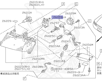 Nissan - Cedric/Gloria - Y34 - 1999 - 250TX - HARDTOP(K) - 4 WHEEL DRIVE(4WD) - AUTOMATIC-FLOOR SHIFT(AT.F4) - RB25DET