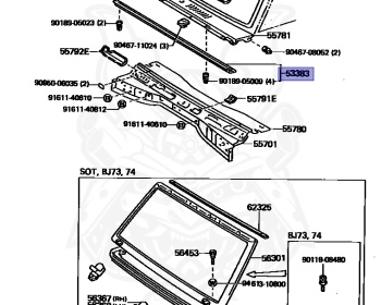 Genuine Land Cruiser LJ78G Other OEM parts supplied from Japan