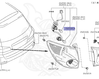 Nissan - Wingroad - Y12 - 2005 - 15RX Aero Grade - WAGON(W) - 2 WHEEL DRIVE(2WD) - CVT(CVT) - HR15DE