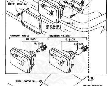 Toyota - Sprinter - AE92 - 1990 - Transmission type is not specified - 4AGE