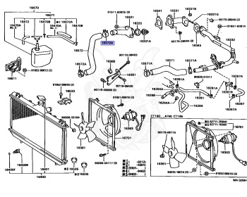 Toyota - Carina - CT190 - 1992 - SE TYPE - Manual - 2C