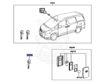 Toyota - Alphard 350/Vellfire 350 - GGH20W - 2008 - 3.5V TYPE - Automatic - 2GRFE