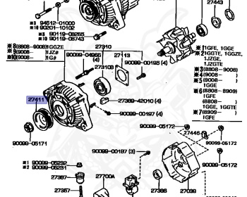 Toyota - Cresta - GX81 - 1990 - SLT TYPE - SEDAN - Manual - 1GFE