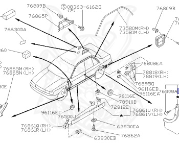 Nissan - Sunny - B13 - 1993 - Super Salon Spread - 4 DOOR SEDAN(4S) - 2 WHEEL DRIVE(2WD) - MANUAL TRANSMISSION(MT) - GA16DE