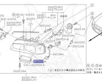 Nissan - Skyline - R34 25GT - ENR34 - 1998 - 25GT FOUR - 2 door hard top (2K) - AUTOMATIC-FLOOR SHIFT(AT.F4) - Hi-cast 4-link (IRS.4WD) - RB25DE