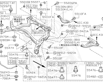 Nissan - Skyline GT-R - BCNR33 - 1996 - GTR TYPE - 2 door hard top (2K) - 4 WHEEL DRIVE(4WD) - MANUAL TRANS 5-SPEED(MT.F5) - HICAS - RB26DETT