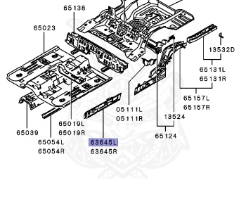 Mitsubishi - Lancer - CK1A - 1995 - SNJE - 4G13