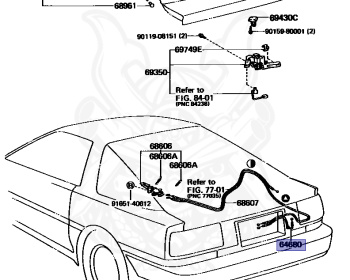 Toyota - Supra A70 MKIII - GA70 - 1990 - GT TURBO TYPE - LIFTBACK - Automatic - 1GGTEU