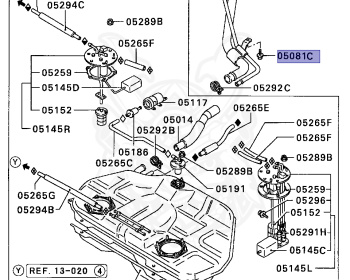 Mitsubishi - Mirage - CD7A - 1996 - SRHT - 4D65