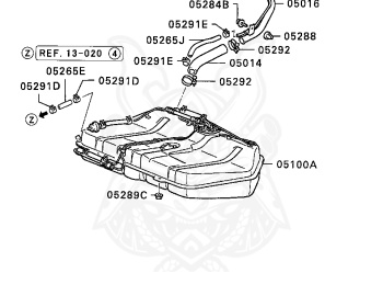 Mitsubishi - Mirage - C51A - 1987 - MKJ - 4G13