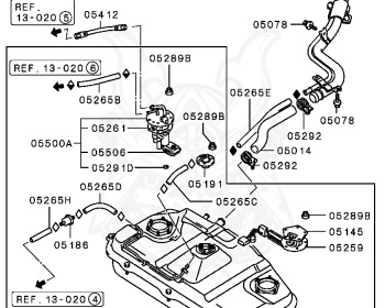 Mitsubishi - Chariot - N34W - 1994 - HLRXE - 4G64