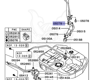 Mitsubishi - FTO - DE3A - 1998 - HYFH4 - 6A12