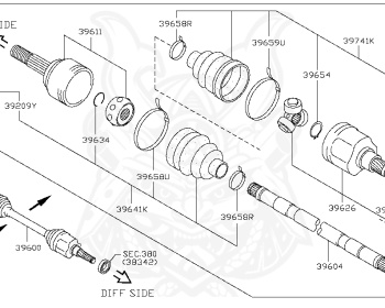 Nissan - X-Trail - T31 - 2007 - SEDAN - WAGON(W) - 4 WHEEL DRIVE(4WD) - CVT(CVT) - MR20DE