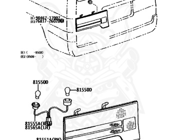 Toyota - Hiace - KZH100G - 1995 - CUSTOM TYPE - 4-DOOR - Manual - 1KZTE