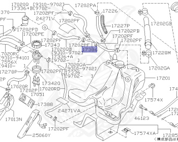 Nissan - Silvia - S14 - 1993 - QS - HARDTOP(K) - AUTOMATIC TRANSMISSION(AT) - TWO WHEELS STEERING(2WS) - SR20DE