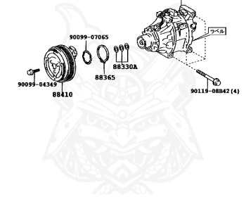 Toyota - bB 4WD - NCP35 - 2005 - S TYPE - 1NZFE