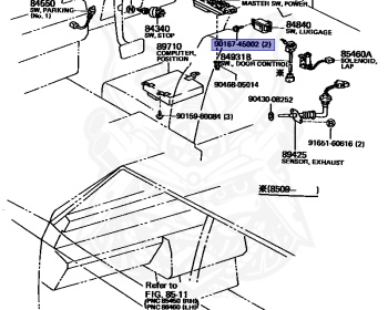 Toyota - Crown - MS120 - 1986 - SUPER DELUXE - SEDAN - Automatic - MPU