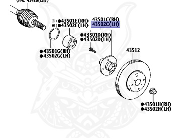 Toyota - Porte - NCP141 - 2013 - G TYPE - Variator - 1NZFE