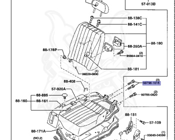 Mazda - J100 - SD5ATF 100001 - Apr-1997 - Right hand - WL